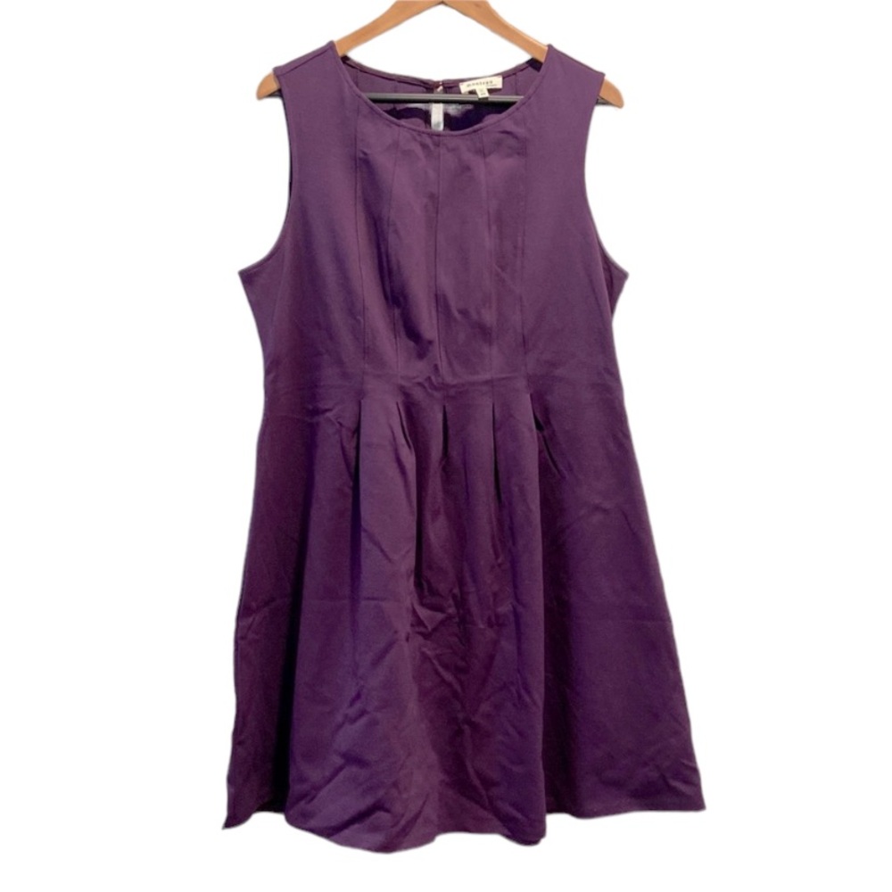 Monteau Purple Dress Women Plus Size 2X